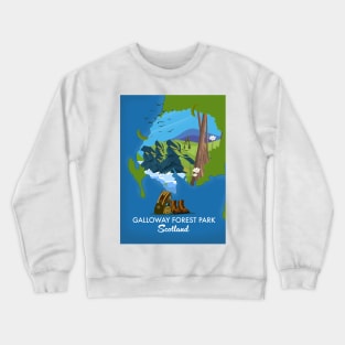 Galloway Forest Park Scotland Crewneck Sweatshirt